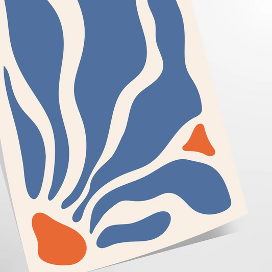 space captivating boho art prints abstract bohemian wall poster vibrant mix gray orange hues perfect stylish touch room unique gift artwork framed non - choices