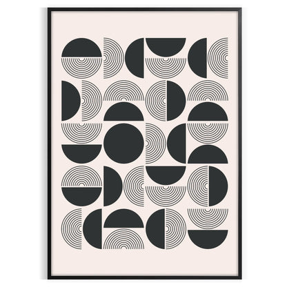 space boho art wall poster vibrant abstract bohemian designs statement unique gift touch flair room available decor needs