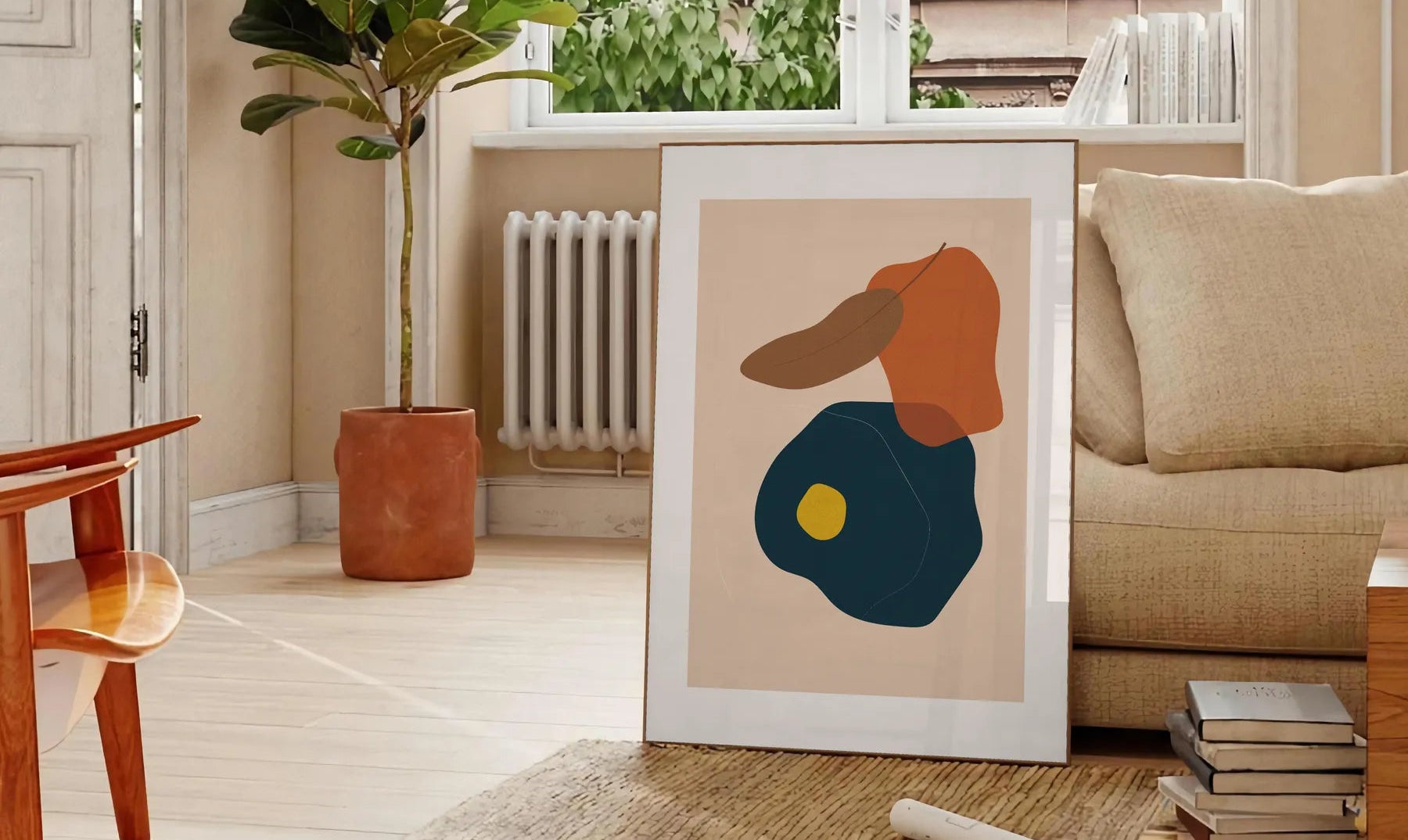 space captivating boho chic wall art bohemian abstract poster blends elegance artistic flair perfect standout print thoughtful gift ideal size A4 cm A0 touch magic decor