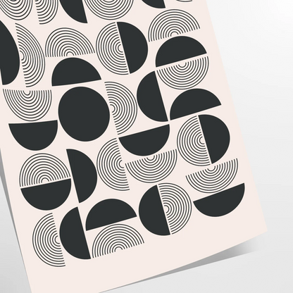 space boho art wall poster vibrant abstract bohemian designs statement unique gift touch flair room available decor needs